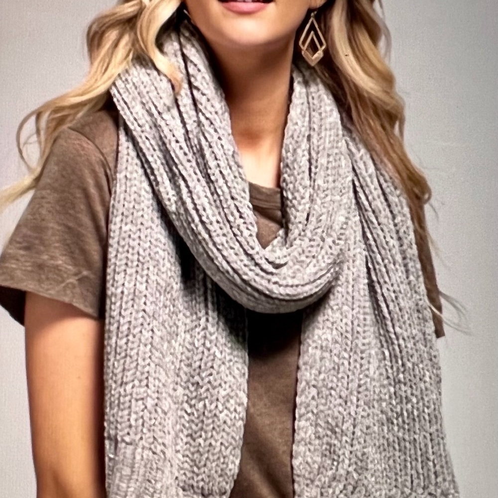 Ruggine Soft Chenille Scarf